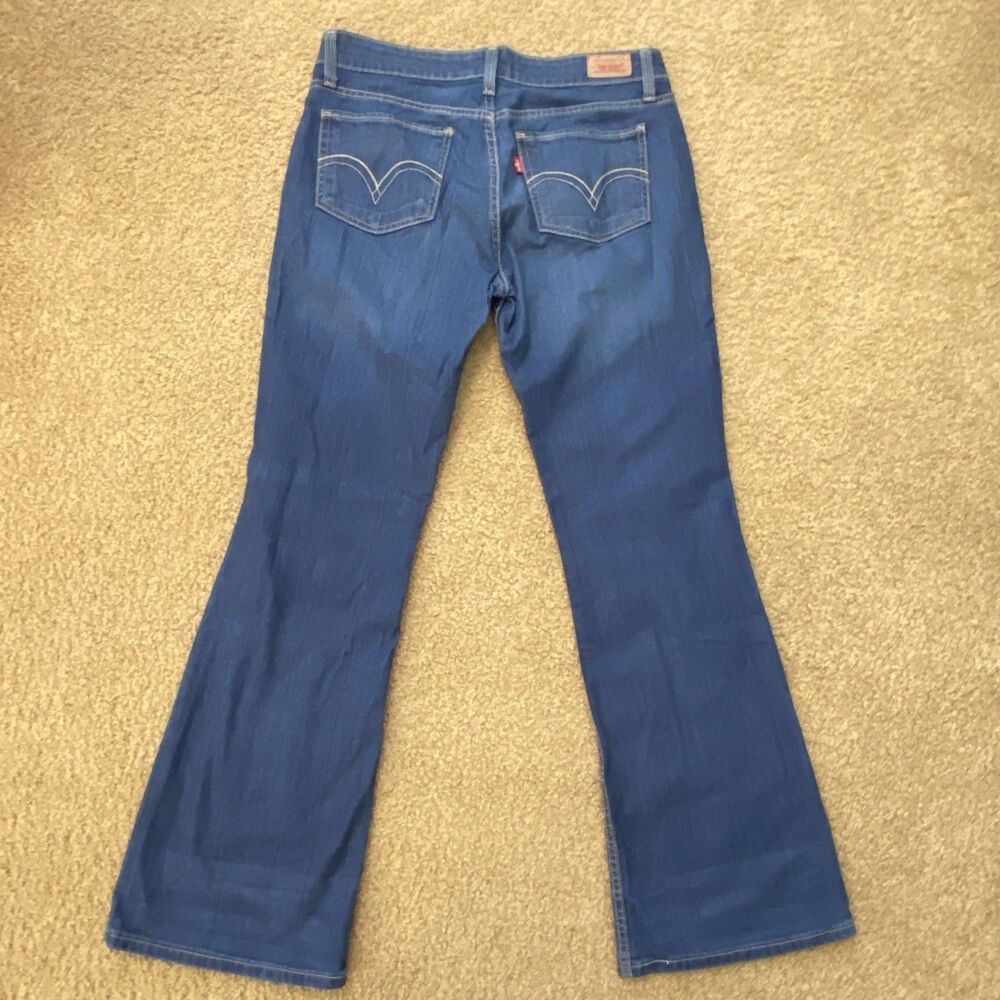 Vtg Levi's 518 Bootcut 31x29 SuperLow Classic USA Low Cut Western Women NEW - Picture 3 of 8